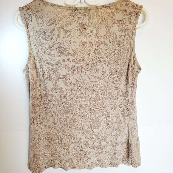 🌸WMN Sleeveless Flrl Prnt Tank Top - Picture 4 of 4